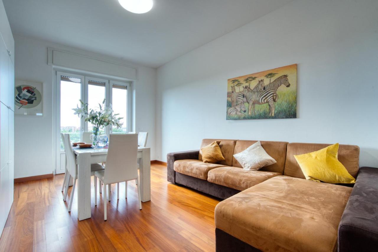Caseospitali - Casa Park View, Ampio Trilocale Per Famiglie Sul Parco 米兰 外观 照片